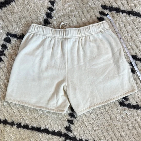 NWOT Broken Promises Cream Lasso Boyfriend Sweat Shorts (size M) - Picture 4 of 4